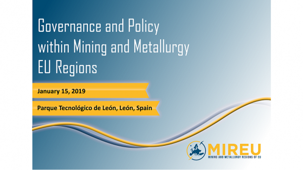 ICAMCyL acoge el próximo martes 15 de enero en León una reunión de alto nivel sobre el futuro de la minería en Europa