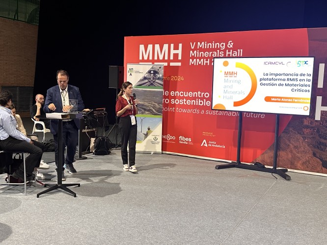 ICAMCyL participa en el Mining and Minerals Hall 2026 con el proyecto IRM HUB