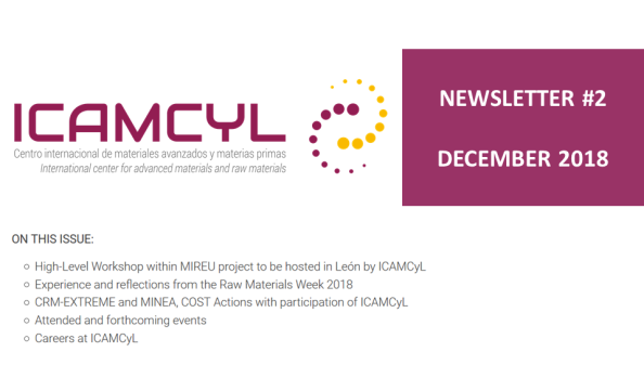 ICAMCyL Newsletter #2 - Raw Materials Week and upcoming MIREU high-level meeting